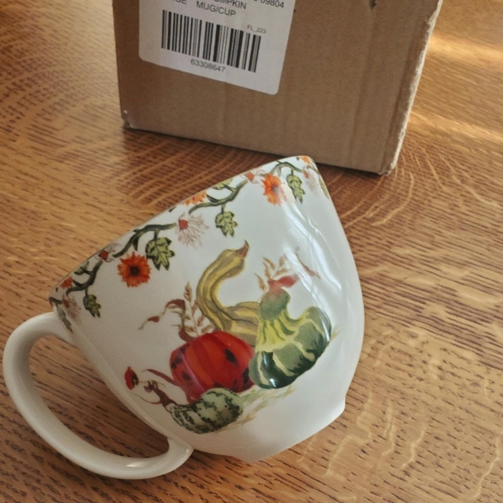 Anthropologie Inslee Fariss Autumn's Bounty Mug - pumpkin - Picture 7 of 16